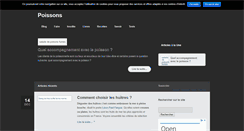 Desktop Screenshot of chezmonpoissonnier.fr